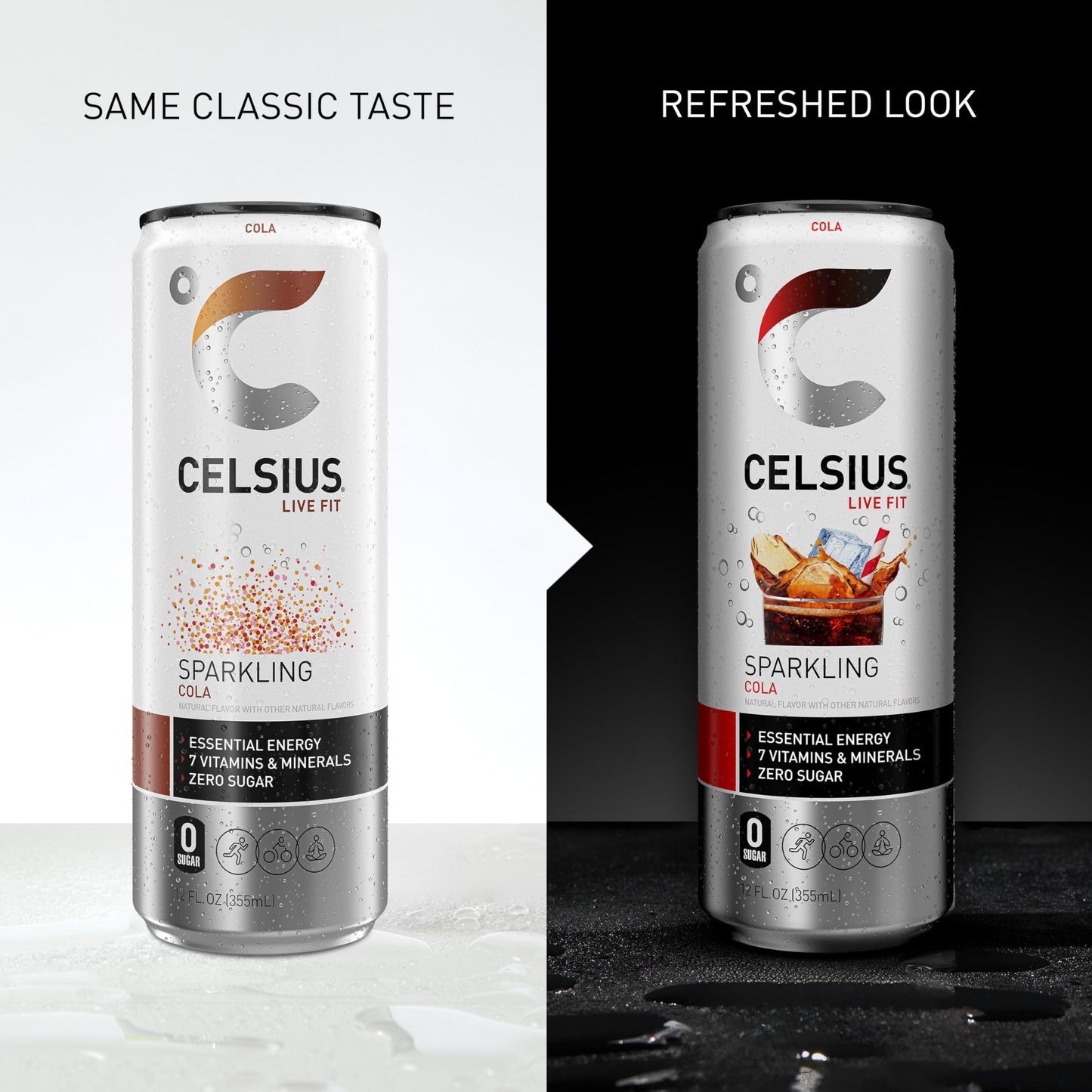 CELSIUS Assorted Flavors Official Variety Pack, Functional Essential Energy Drinks, 12 Fl Oz (Pack of 12)
