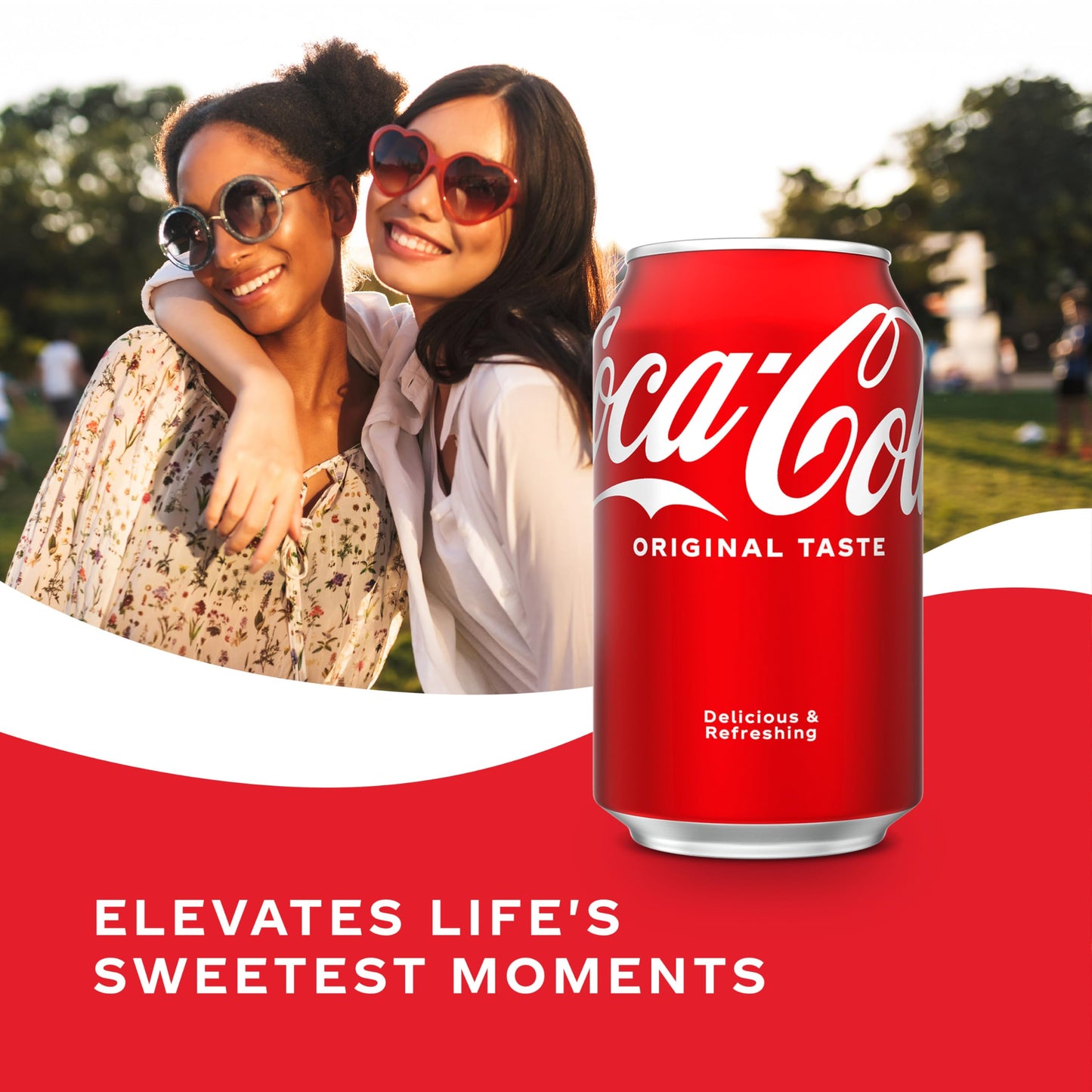 Coca-Cola Soda Soft Drink Fridge Pack Cans, 12 fl oz, 12 Pack | Carbonated drink with classic cola flavor