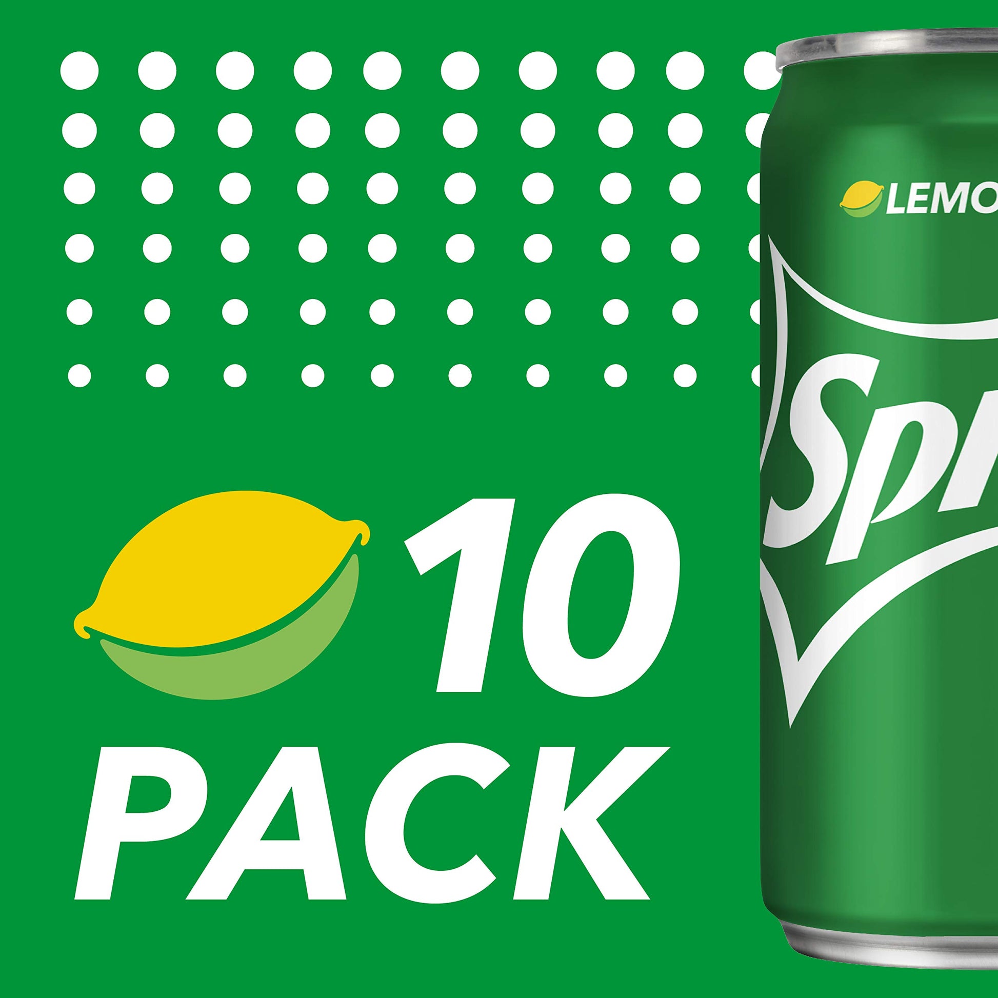 Sprite Lemon-Lime Caffeine-Free Soda Soft Drink Cans, 12 fl oz, 12 Pack | Fridge pack, naturally flavored soft drink, carbonated
