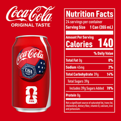 Coca-Cola Soda Soft Drink Fridge Pack Cans, 12 fl oz, 12 Pack | Carbonated drink with classic cola flavor
